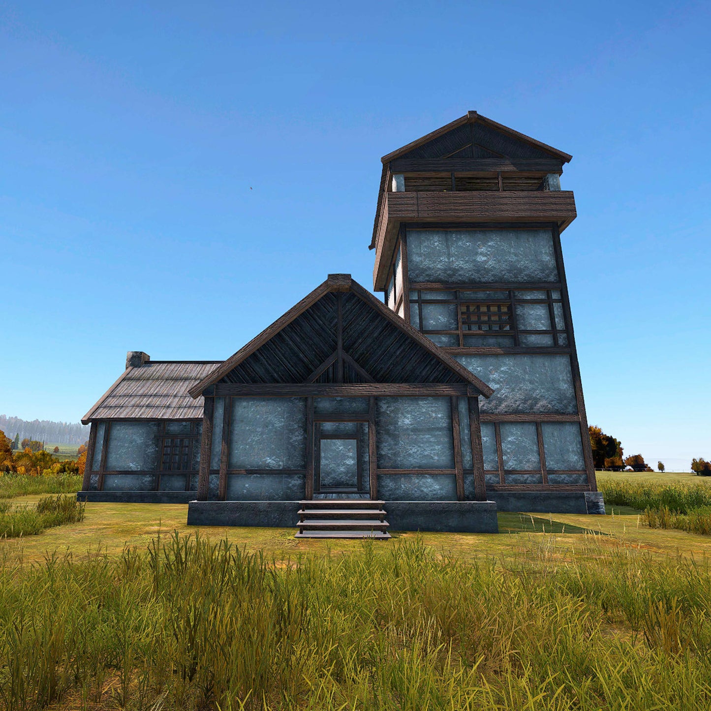 House and Tower Base