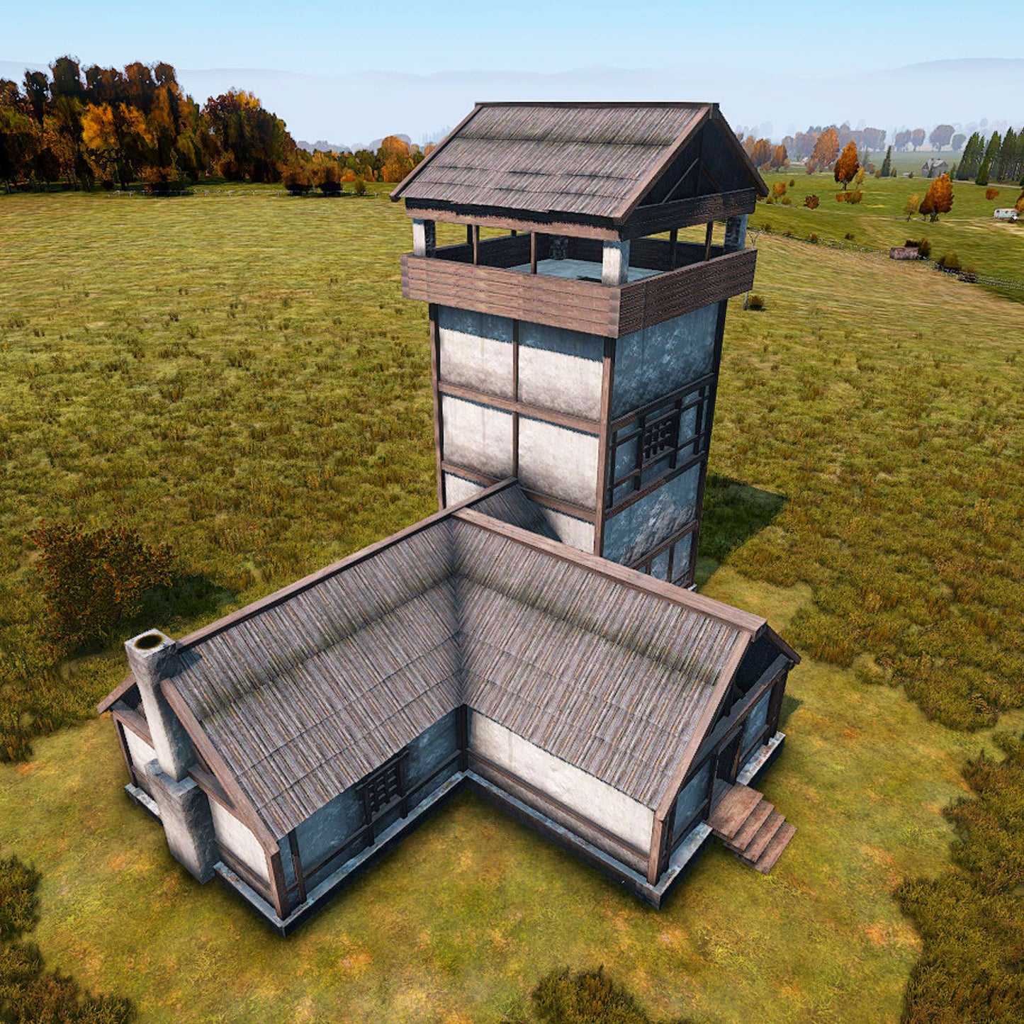 House and Tower Base