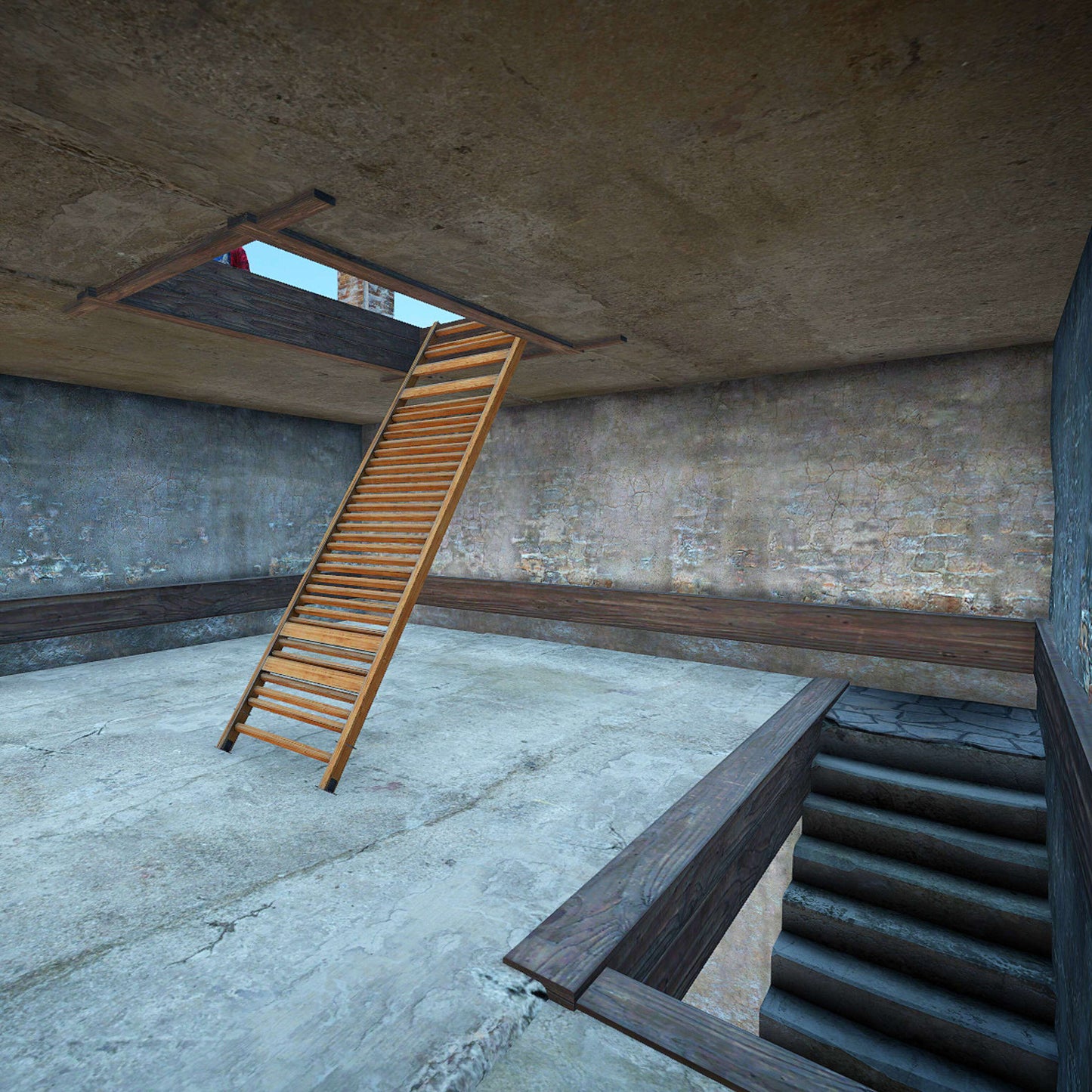 House and Tower Base